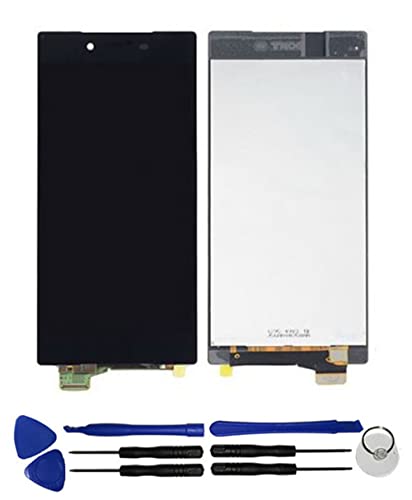 OYOG Ecran pour Sony Xperia Z5 Premium SO-03H E6853 Vitre Tactile LCD Assemblé (sans Châssis) Remplacement Noir