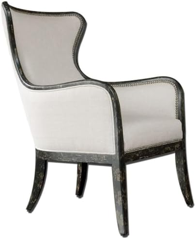 Uttermost Sandy - 41.25 inch Wing Back Armchair