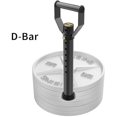 Adjustable kettlebell Handle, Heavy Duty Kettlebell Handle for Plates, Loading Pin with D-bar, Double D-bar and T-bar for Olympic Weight Plates, Hold Up 200lbs.