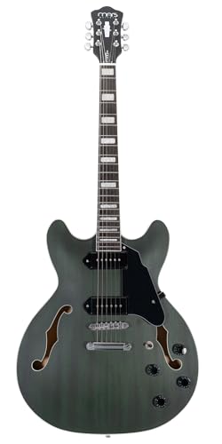 MARS Guitarra Eléctrica Hollowbody 335 P90 (Green)
