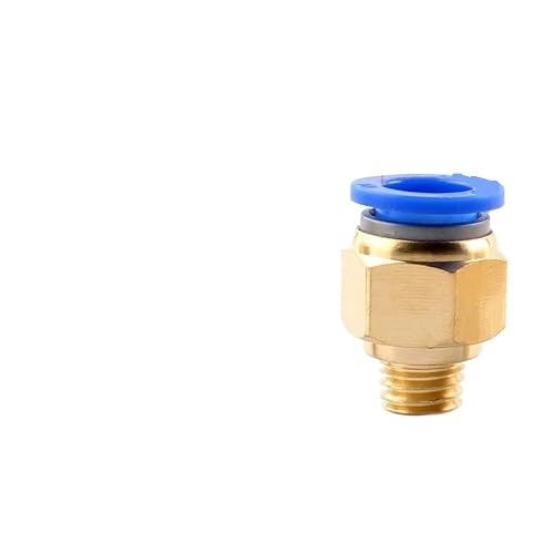 Vcaldgfz Pc10-M10 10Pcs/Lot Pc4 6 8 10 -M6 M8x1 M8x1.25 M10x1 M10x1.5 M12x1.75 M16x2 Pneumatic Connector Trachea Quick-Release Straight Through(Pc10-M10)