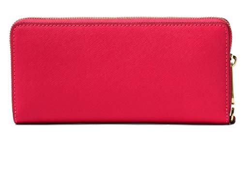 Image of MICHAEL MICHAEL KORS Jet Set Travel Leather Continental Wristlet, Pink, Pink, L