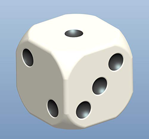 alldoro 60060 Garten Ludo, XXL Outdoor Brettspiel mit 16 Spielfiguren und Würfel, Riesenludo mit Tragetasche, große Garden Matte mit Laufspiel Muster, Spiel für Kinder ab 3 Jahre und Erwachsene – Bild 5