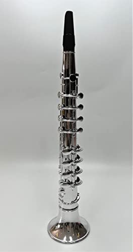 image for ksmtoys Toy Instruments Set Trumpet, Saxophone and Clarient with Stand