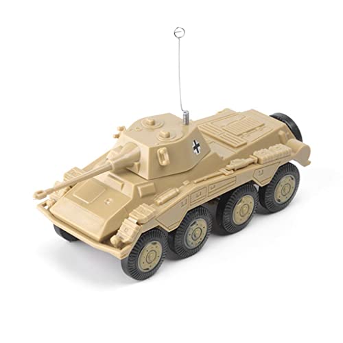 2 peças de kits de modelo 4D de plástico em escala 1:72 coleções de tanques para