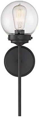 Meridian M90025ORB Wall Sconce, 1-Light 60 Watts, Oil Rubbed Bronze