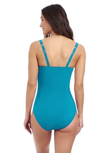 Profile by Gottex Tutti Frutti Solid Women's One-Piece Bathing Swimsuit with D Cup Bra and Wide Straps - Swim Essential3