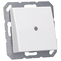 JUNG AS 590 A WW AS590 AWW Leitungsauslass mit Zugentlastung Alpinweiß