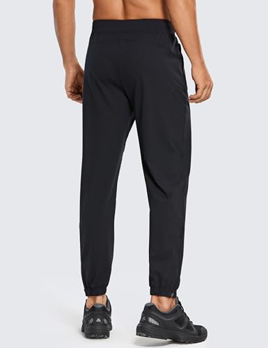 CRZ YOGA Mens 4-Way Stretch Comfy Athletic Pants - 28" Track Hiking Golf Gym Workout Joggers2