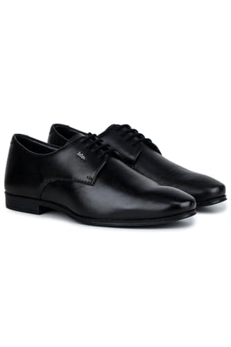 Image of Lee Cooper Men's LC6214ER Black Formal Lace UP Shoes 40EU