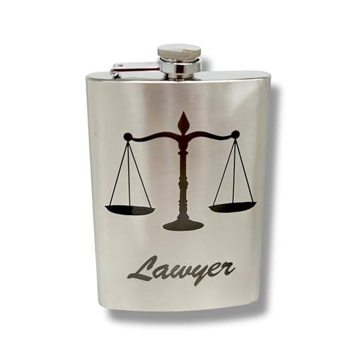 1960s Or 70s Mod Wallpaper 8 8OZ Stainless Steel Flask D-043