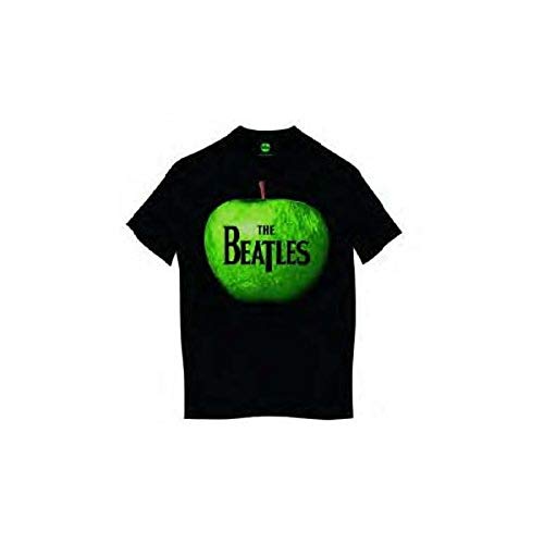 PRLA The Beatles Men’s Abbey Road Songs Swirl T-Shirt - Les Beatles, Paul McCartney, John Lennon, RIngo Starr, George Harrison PRLA The Beatles Men's Abbey Road Songs Swirl T-Shirt