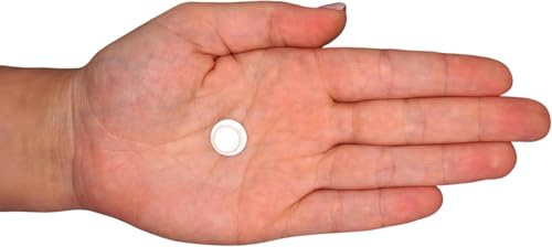 Image of (Pack of 40) White Plastic Hole Plugs 0.51 inch x 0.39 inch (13 x 10 mm), Drill Hole Cover Caps, Furniture Hole Plug, Screw Hole Plugs
