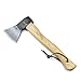 Plundie German Type Hatchet 1000 Traditional Ash Handle, Natural x Silver, 16.5 inches (42 cm)