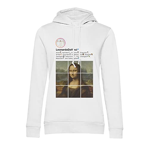 Sweat Joconde Léonard de Vinci original pour un style urbain branché