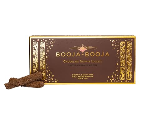 Booja - Booja, Salted Caramel Mocha Chocolate Truffle Loglets 115g