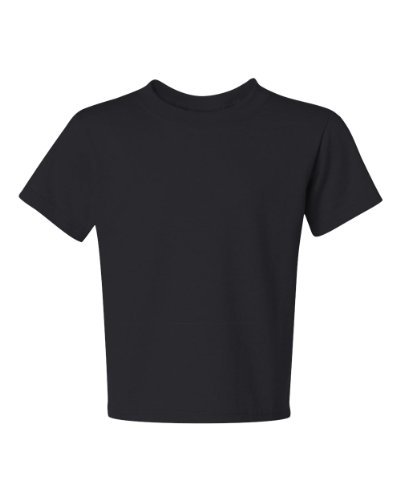 Jerzees boys Heavyweight Blend T-Shirt(29B)-BLACK-L