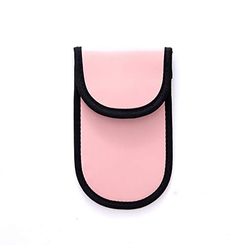 UKCOCO Saco da Chave Do Carro Pu Couro Bloqueio de Sinal Rfid Bolsa da Chave Do Carro Chave Anti-Rou