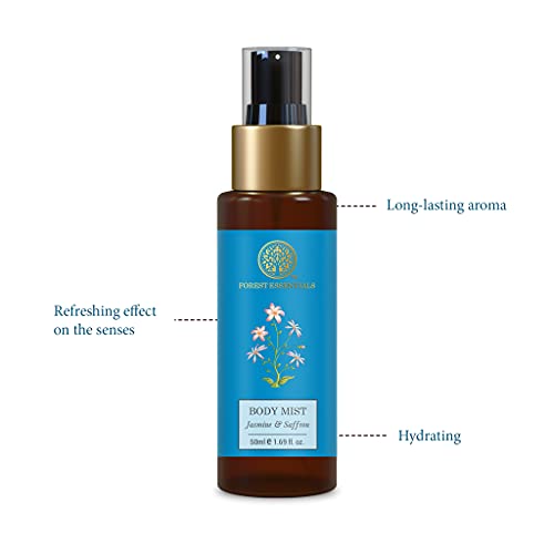 Forest Essentials Body Mist Jasmine & Saffron - Image 2
