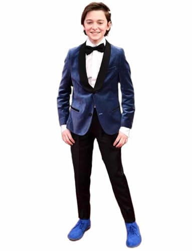 Costume en velours garçon élégant et smoking de cérémonie haut de gamme