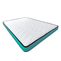 mattfy - Materasso reversibile Vega 90 x 200 cm, ideale per letti estraibili o letti a castello, antiacaro, antibatterico e anallergico