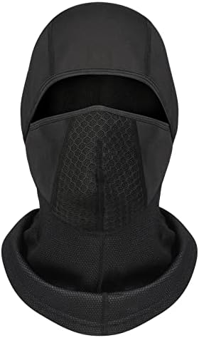 TAGVO Warm Balaclava Face Mask, Ski Balaclavas with Breathable Mesh, Motorbikes Outdoor Winter Balaclava Hat Waterproof Thermal Fleece Full Cover Cycling Caps - Size Universal