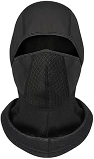TAGVO Warm Balaclava Face Mask, Ski Balaclavas with Breathable Mesh, Motorbikes Outdoor Winter Balaclava Hat Waterproof Thermal Fleece Full Cover Cycling Caps - Size Universal