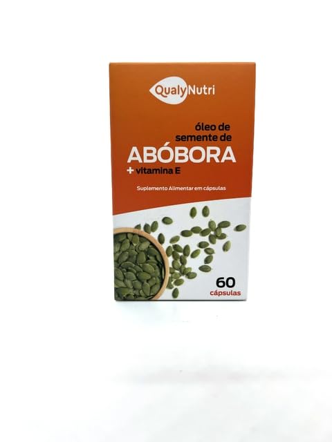 OLEO DE SEMENTE DE ABOBORA + VITAMINA E 60CAPS QUALYNUTRI
