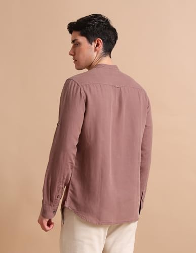 Image of U.S. POLO ASSN. Regular Fit Shirt for Men - 100% Cotton, Breathable & Comfortable, Full Sleeves Casual Shirt for Men