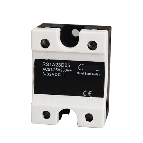 Relé SSR de 25 A con salida 24-280 V CA para automatización industrial sin desgaste