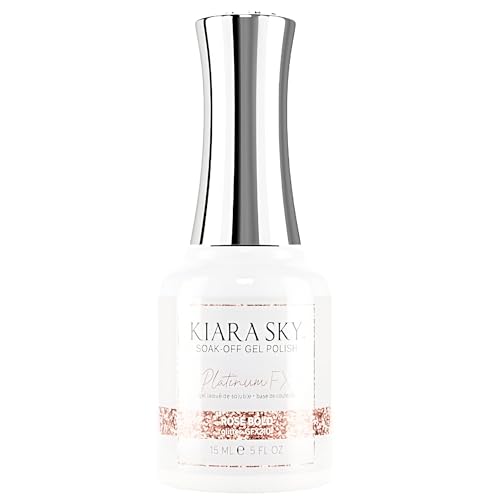 Esmalte Gel Kiara Sky Platinum FX Rose Bold 15 ml miniatura 1