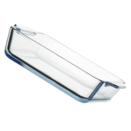 OKUMEYR Fuente de Vidrio para Horno con Doble Asa Molde Resistente Altas Temperaturas para Pasteles Tartas y Asados Apta para Microondas y Lavavajillas para Cocina Diaria y Regalos