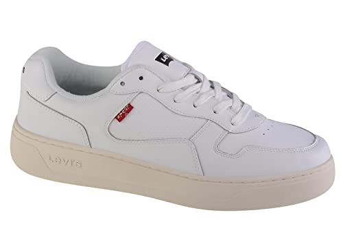 Levi'S Glide 235200 713 51, Mens Sneakers, White, 44 EU