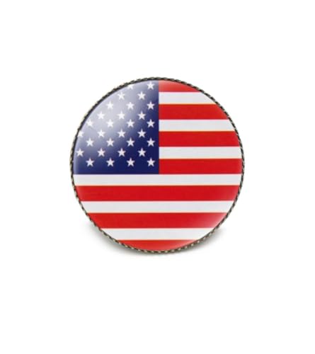 Image of World Most Countries Single Pin Brooch Badge United States USA America and Other Countries Cross Friendship Pin Badge for Men Women