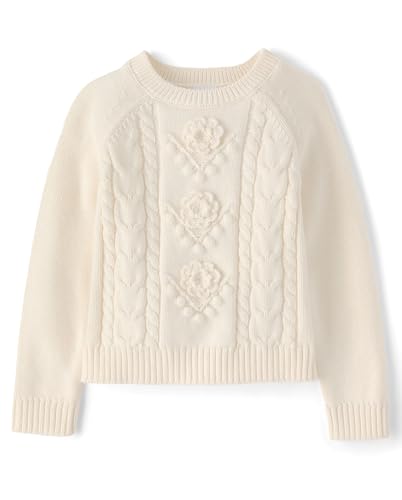 Image of Gymboree Girls' and Toddler Long Sleeve Cable Knit Sweaters