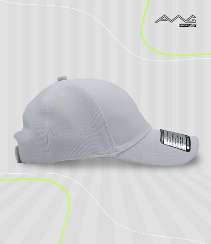 Image of AWG ALL WEATHER GEAR Baseball Cap for Men | UPF 50+ Sun Protection, Moisture-Wicking Sweat Band | Gym, Cricket, Golf Free Size for Teens, Men & Women