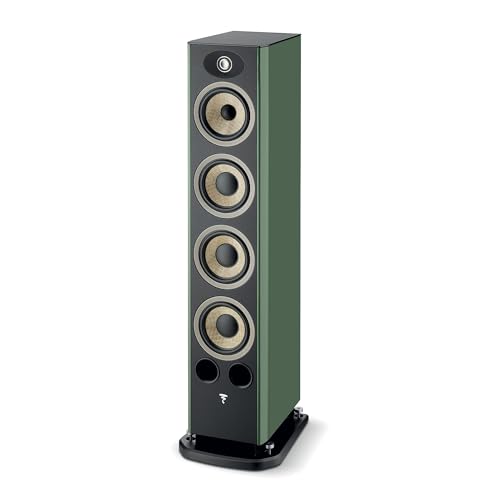 Focal Aria Evo X No. 3 Floorstanding Loudspeaker - Each (High Gloss Moss Green)