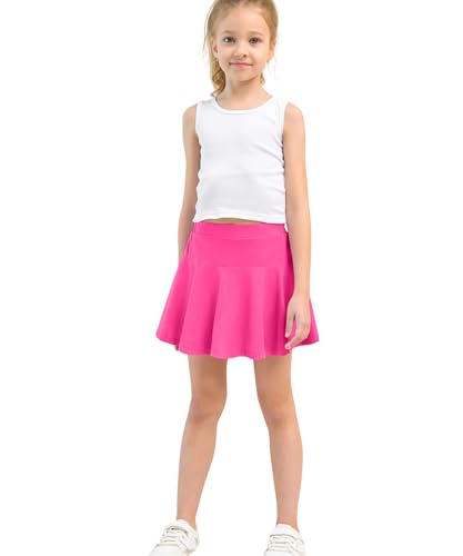 Image of Toddler Skirt Little Girls Athletic Uniform Skorts Golf Outfit Cheer Tennis Skirts with Shorts