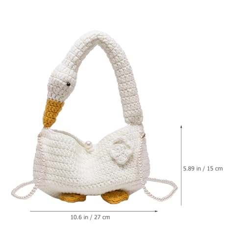 Sac à main tissé pour femmes à bandoulière décontracté et chic - 3