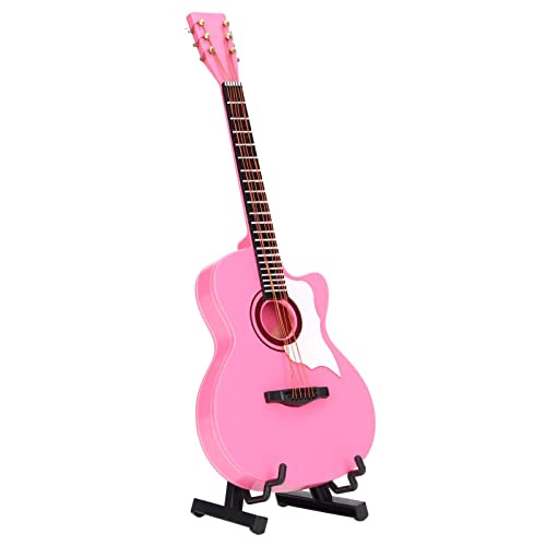 Modèle de Guitare Instrument de Musique Modèle de Guitare Folk Ornement Hêtre Rose 18cm Modèle de Guitare Miniature… - Les Beatles, Paul McCartney, John Lennon, RIngo Starr, George Harrison Modèle de Guitare Instrument de Musique Modèle de Guitare Folk Ornement Hêtre Rose 18cm Modèle de Guitare Miniature…
