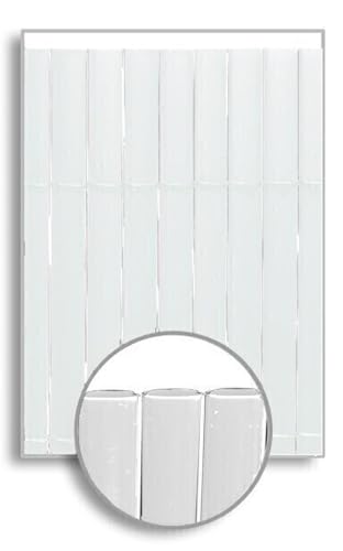 HERSIG: Cañizo PVC doble cara color blanco