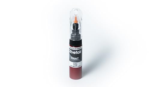 2befair Autolackstift mit Klarlack & Pinsel | Kratzer & Steinschläge ausbessern | 15ml | Farbgenau für Model 3 Y S X | (PPSW,PN01,PR01,PBSB,PPMR,PN00,PMNG,PR00) | Made in EU (Red Multi Coat)