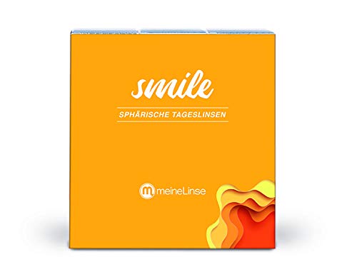 meineLinse Smile sphärische Tageslinsen 90 Stück (ehemals Oculsoft) (-3.25, 8.7, 14.0, 90)