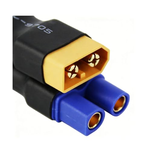 4 piezas conector XT60 macho a EC3 hembra miniatura 4