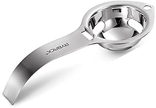 RYBACK Stainless Steel Egg White Yolk Filter Separator Cooking Tool Dishwasher Safe Chef