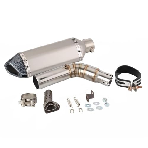 Tuyau d'échappement moto Suzuki SV 650 flux de gaz optimisé et tube intermédiaire inox style 5