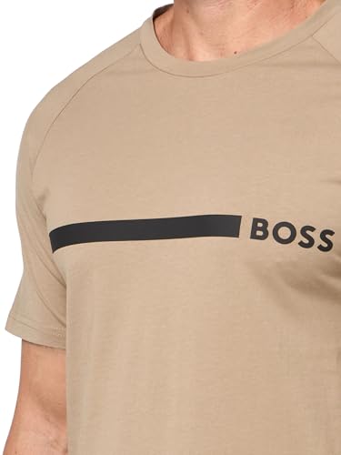 BOSS Men's Repeat Logo Cotton T-Shirt3