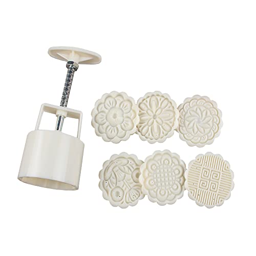 Lot de 6 moules à biscuits en forme de lune, 75 g