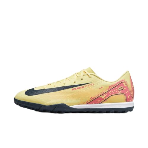 Nike Mercurial Vapor 16 Academy Kylian Mbappé TF Low-Top Soccer Shoes (FQ8384-800, Light Laser Orange/Armory Navy) Size 12