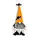 Gnomo de Felpa de Halloween de pie, muñeco de Santa de Punto de Felpa de gnomos de Navidad, muñecos sin Rostro para el hogar, Figuras de Mesa de gnomo de Halloween para decoración de Chimenea
